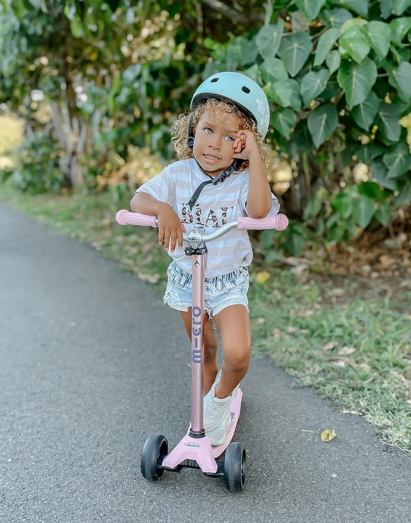 Micro - Maxi Deluxe Pro Scooter - Rose Pink