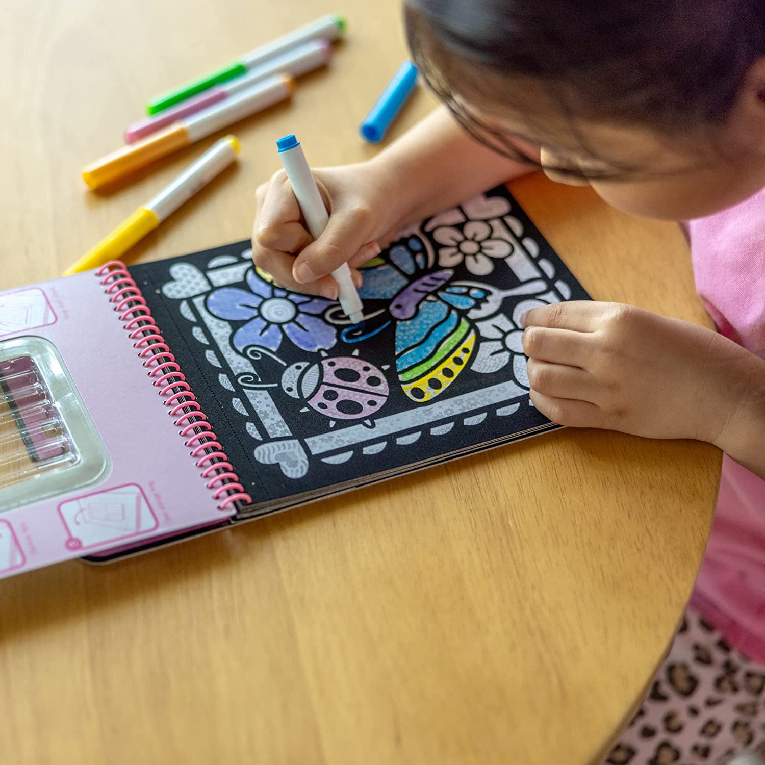 Melissa & Doug - Magic Velvet - Butterfly - On the Go Travel Activity