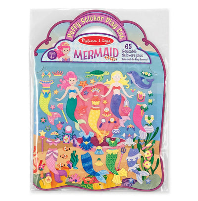 Melissa & Doug - Puffy Stickers Play Set - Mermaid