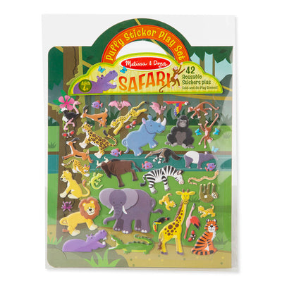 Melissa & Doug - Puffy Stickers Play Set - Safari
