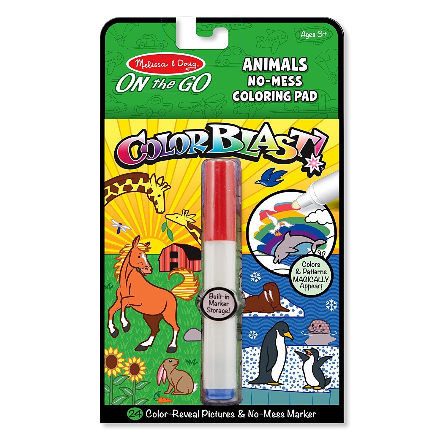 Melissa & Doug - ColorBlast - Animals - ON the GO Travel Activity