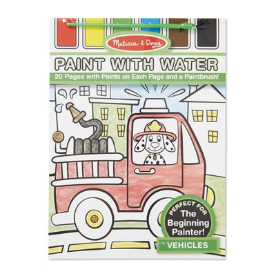 Melissa & Doug - Paint With Water Vehicles