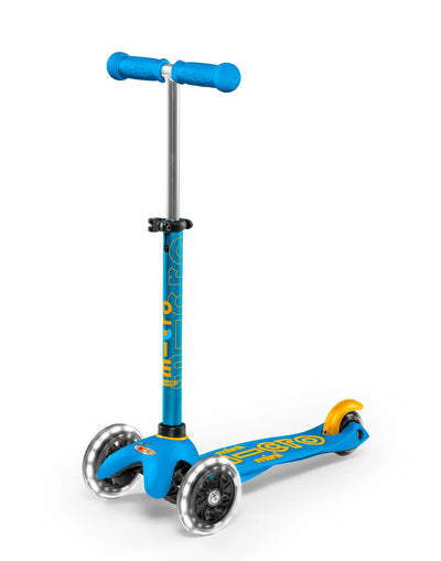 Micro - Mini Deluxe LED Scooter - Ocean Blue