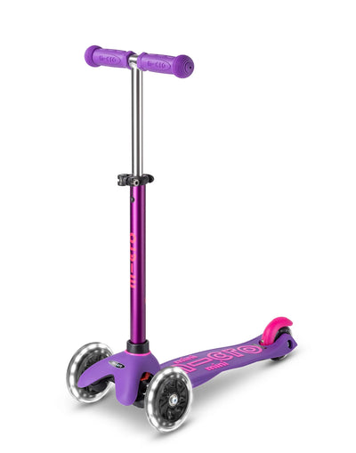 Micro - Mini Deluxe LED Scooter - Purple/Pink