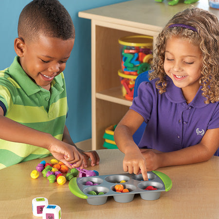 Learning Resources - Mini Muffin Match Up Math Activity Set
