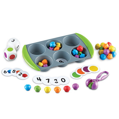 Learning Resources - Mini Muffin Match Up Math Activity Set