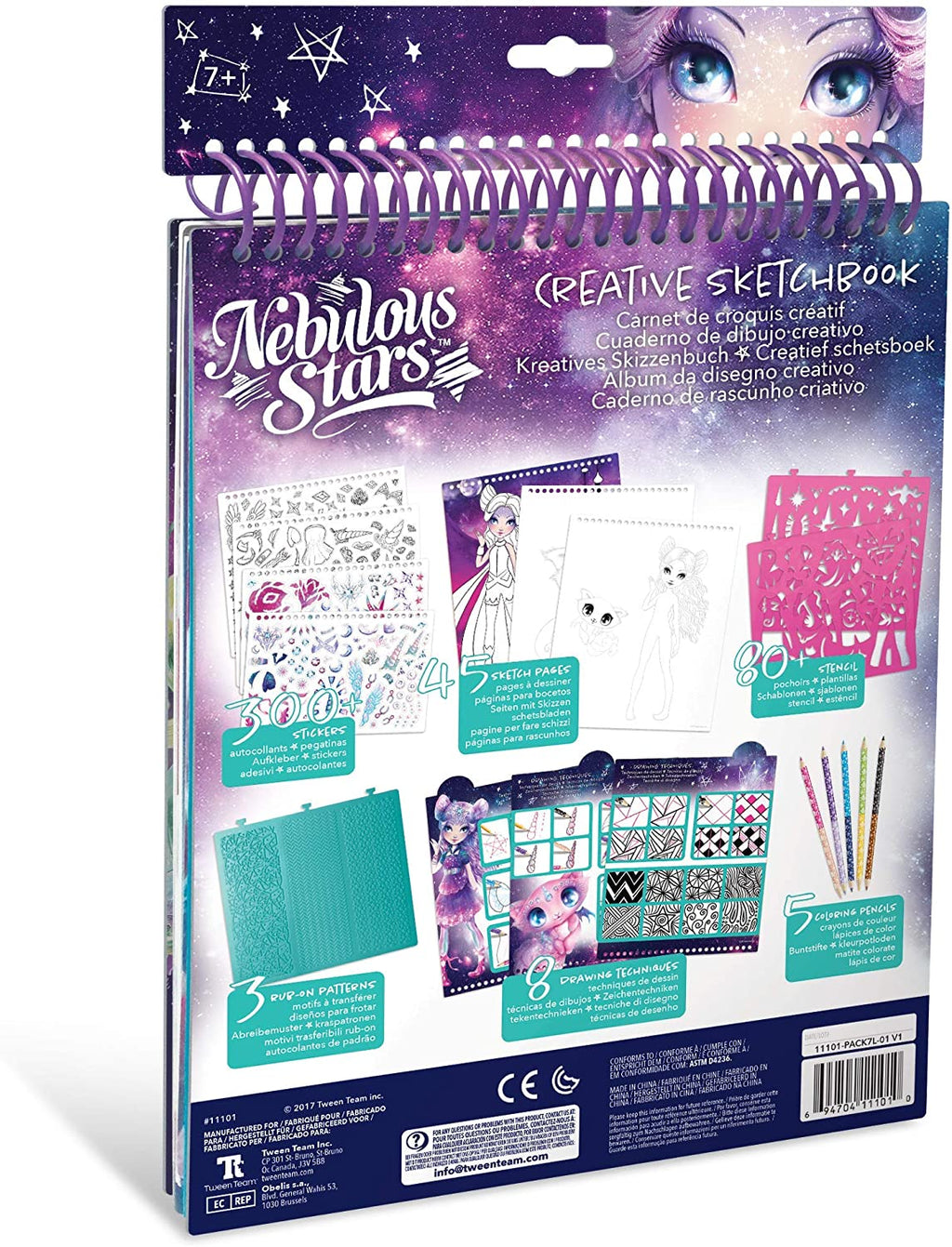 Nebulous Stars - Nebulia Creative Sketchbook