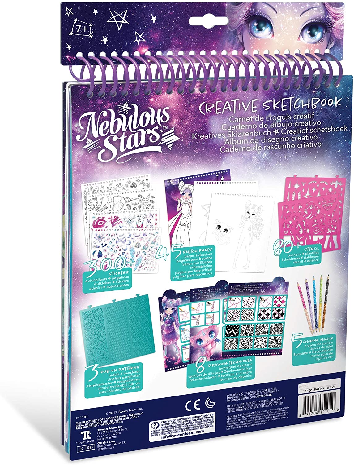 Nebulous Stars - Nebulia Creative Sketchbook