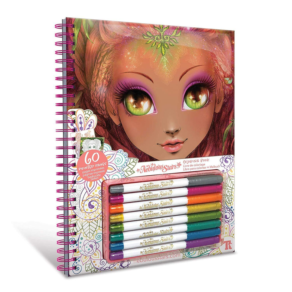 Nebulous Stars - Colouring Book Calming Pages
