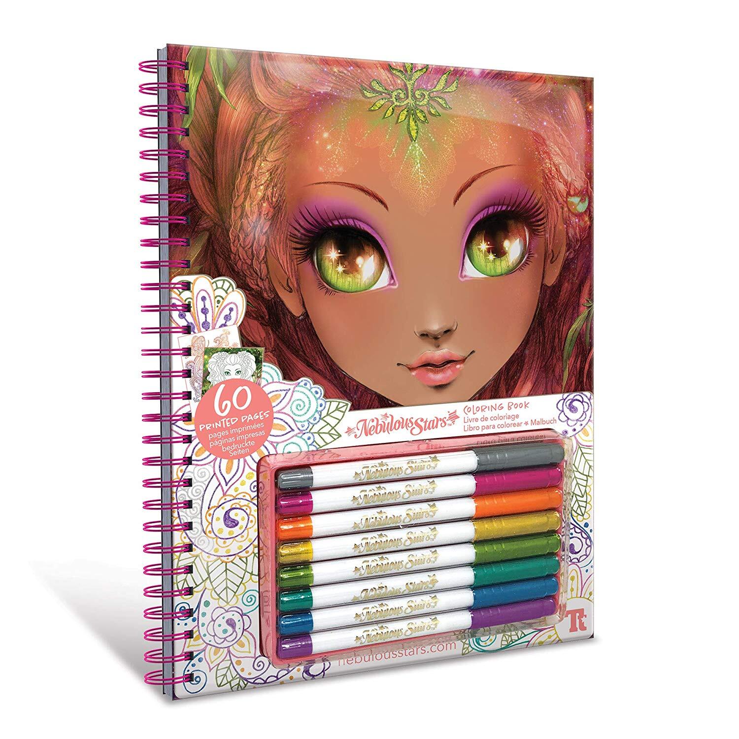 Nebulous Stars - Colouring Book Calming Pages