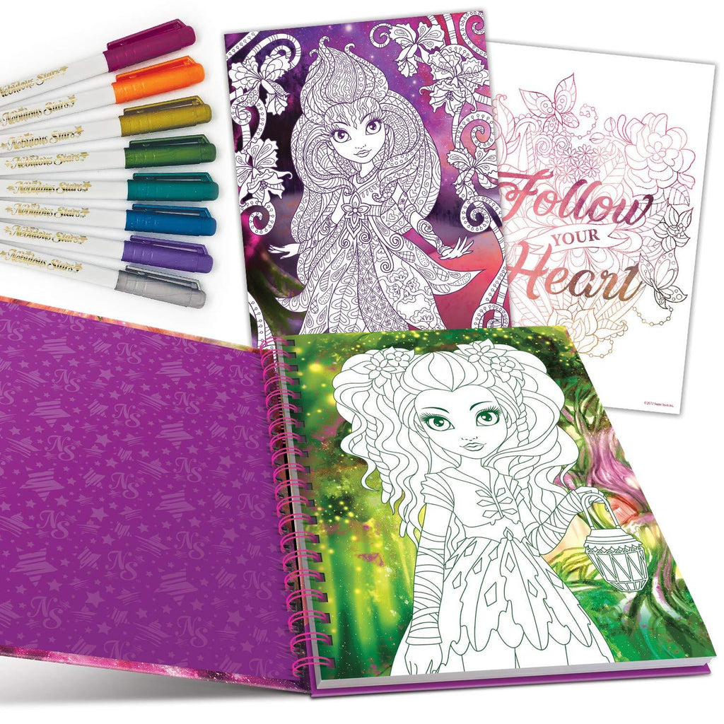Nebulous Stars - Colouring Book Calming Pages