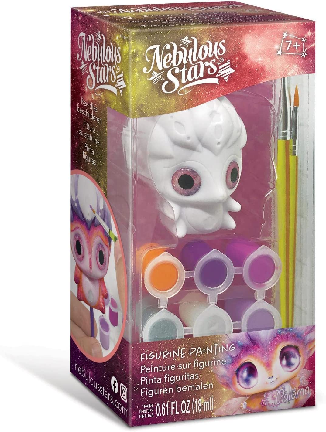 Nebulous Stars - Figurine Painting Paloma