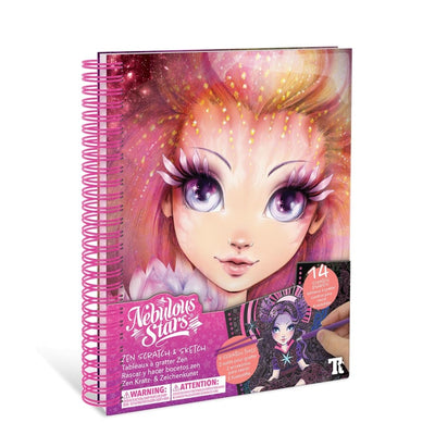 Nebulous Stars - Creative Book Zen Scratch & Sketch