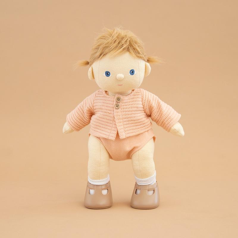 Olli Ella - Dinkum Doll Cardigan Rose Toy