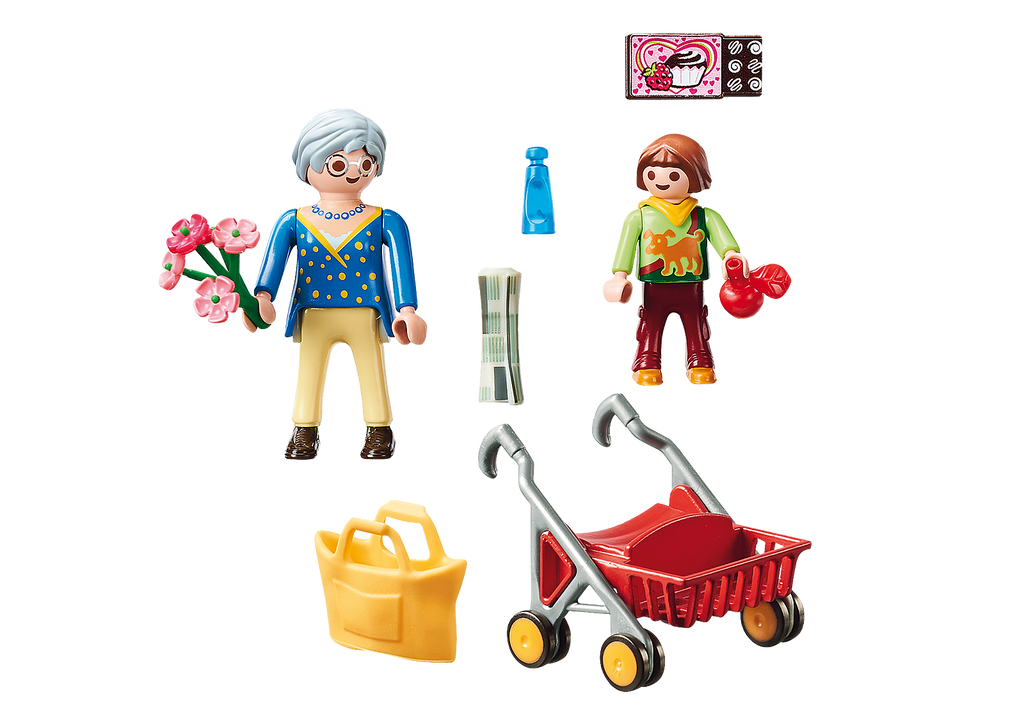 Playmobil - Grandmother With Child (70194)