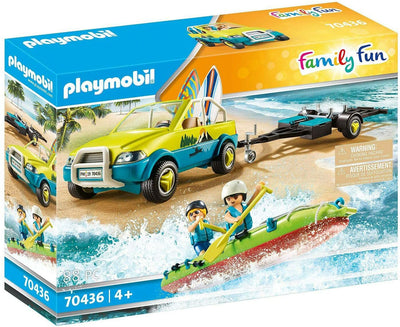 Playmobil  - Beach Car With Canoe (70436)