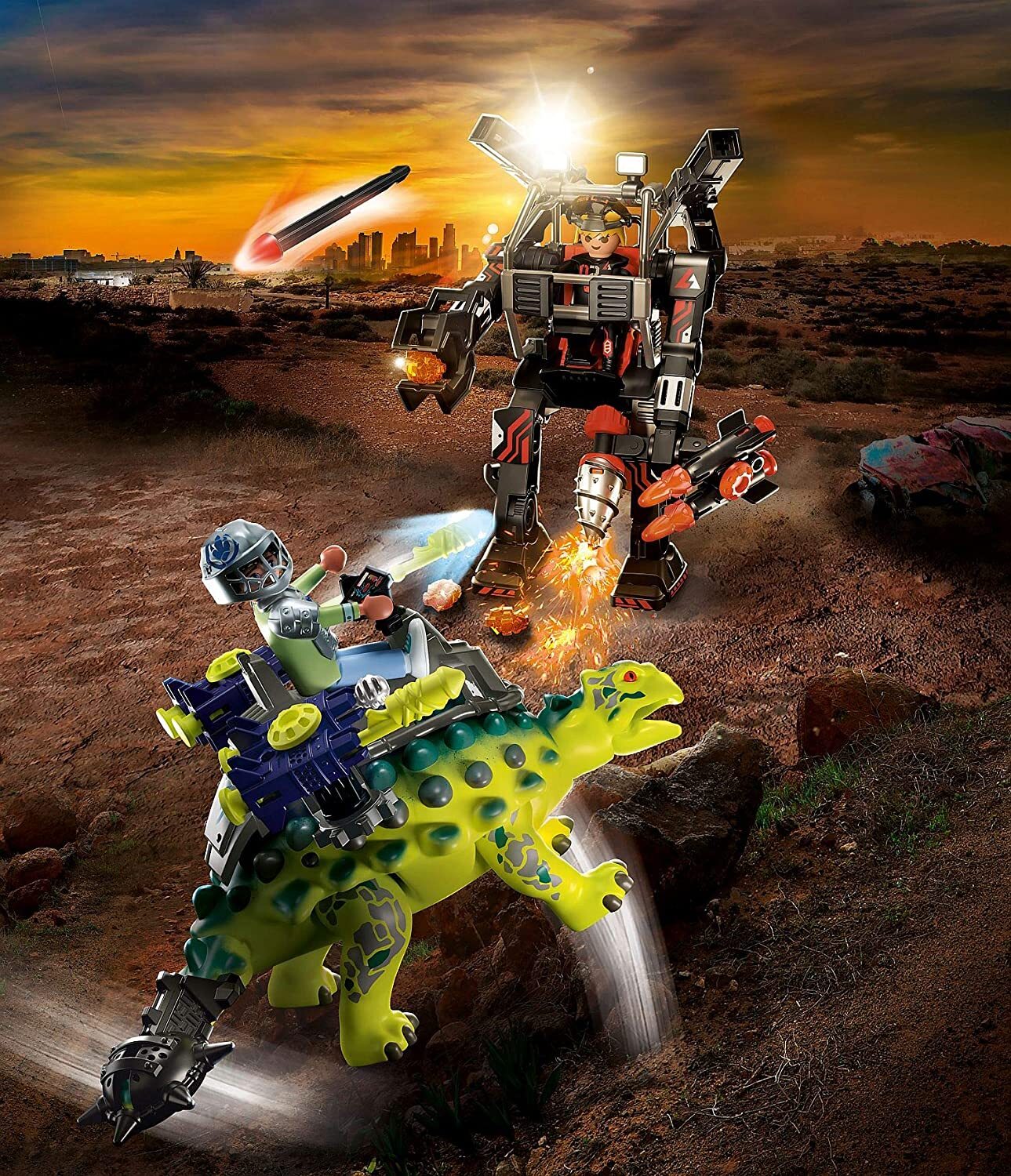 Playmobil - Saichania Invasion of the Robot (70626)