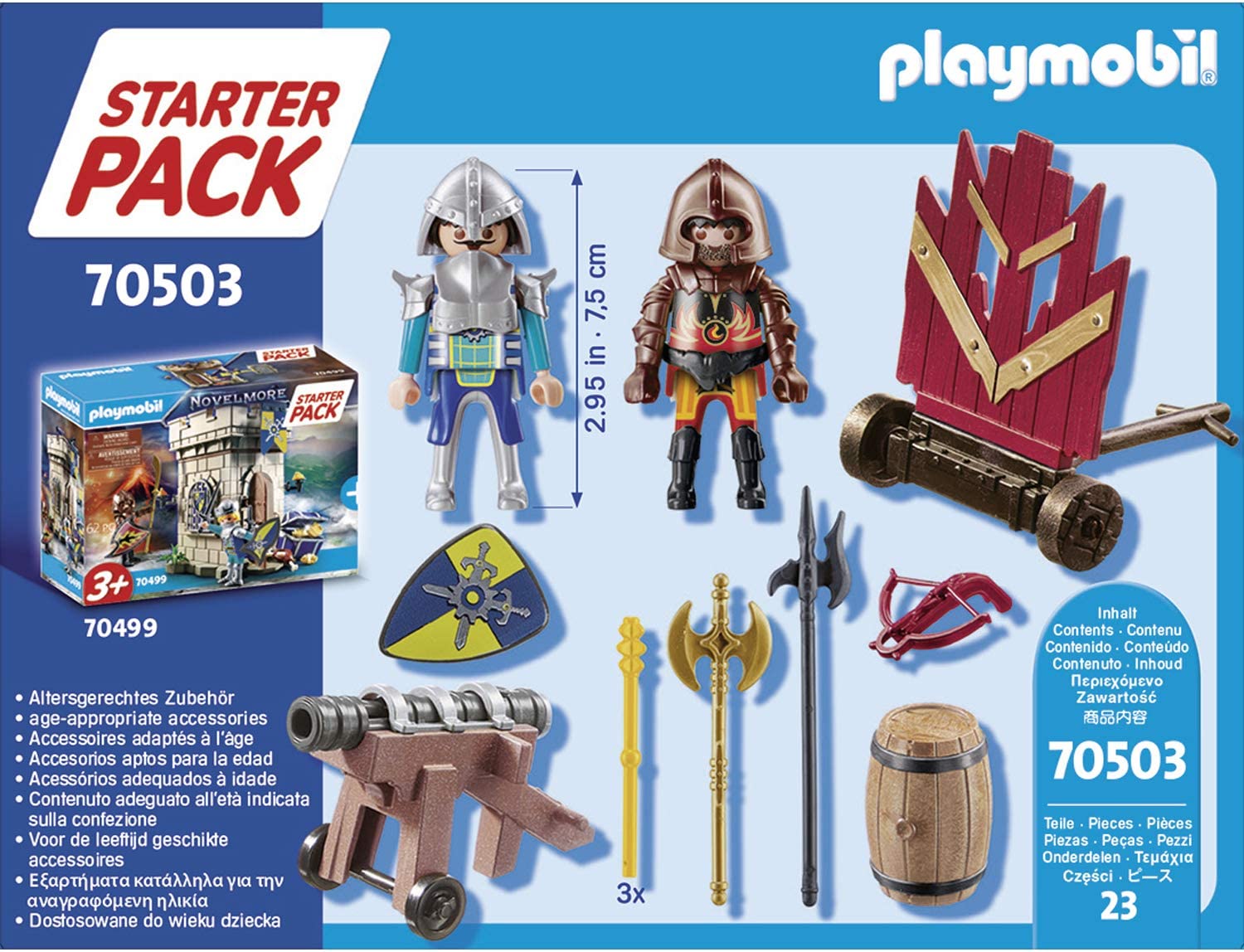 Playmobil - Starter Pack Novelmore Knight (70503)