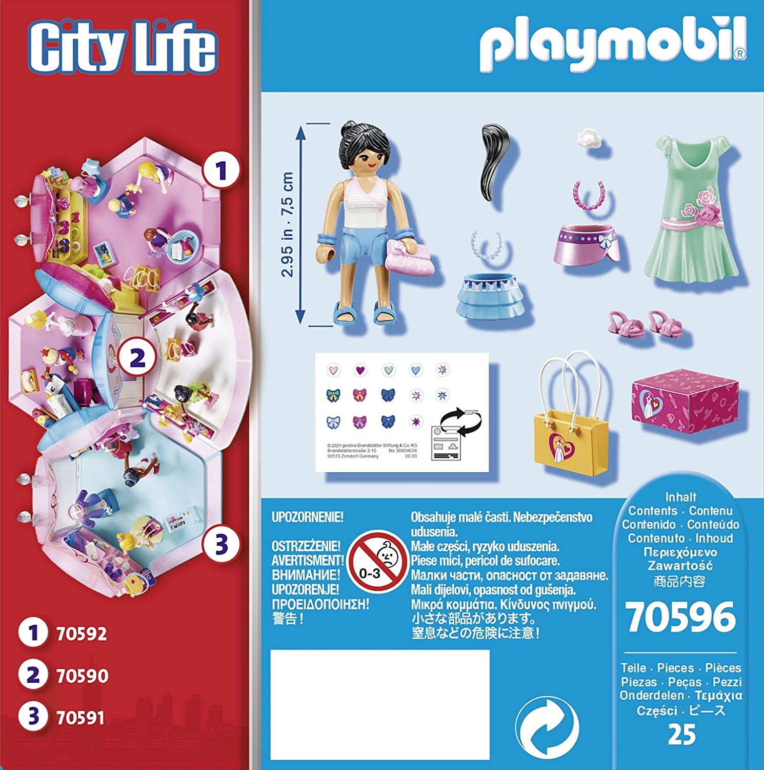 Playmobil - Fashion Shopping Trip (70596)