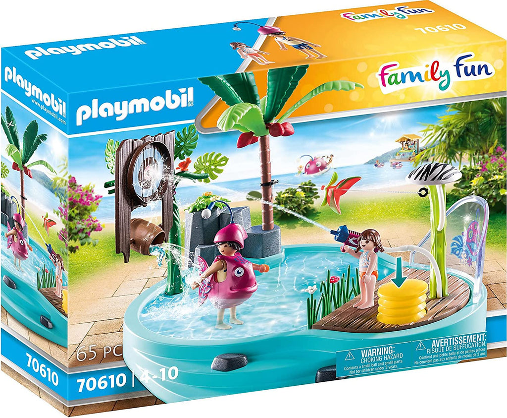 Playmobil - Small Pool With Water Sprayer (70610)