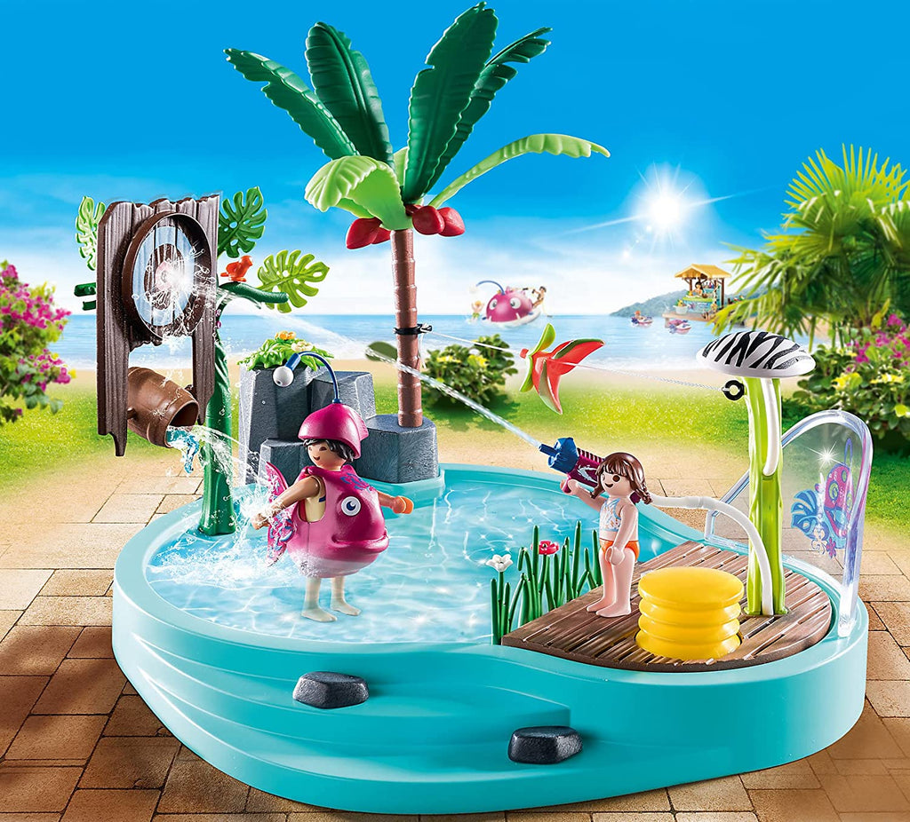 Playmobil - Small Pool With Water Sprayer (70610)