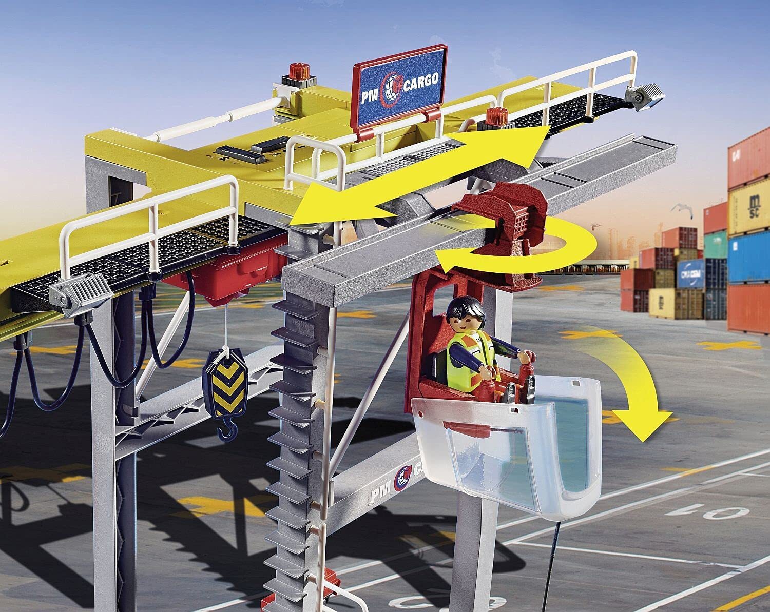 Playmobil - Crane With Container (70770)