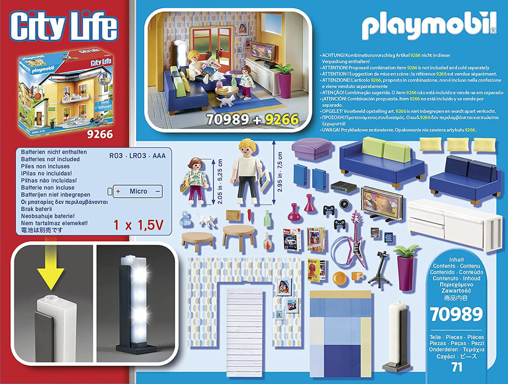 Playmobil - Family Room (70989)