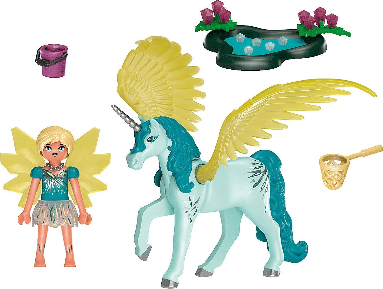 Playmobil - Ayuma Crystal Fairy with Unicorn (70809)