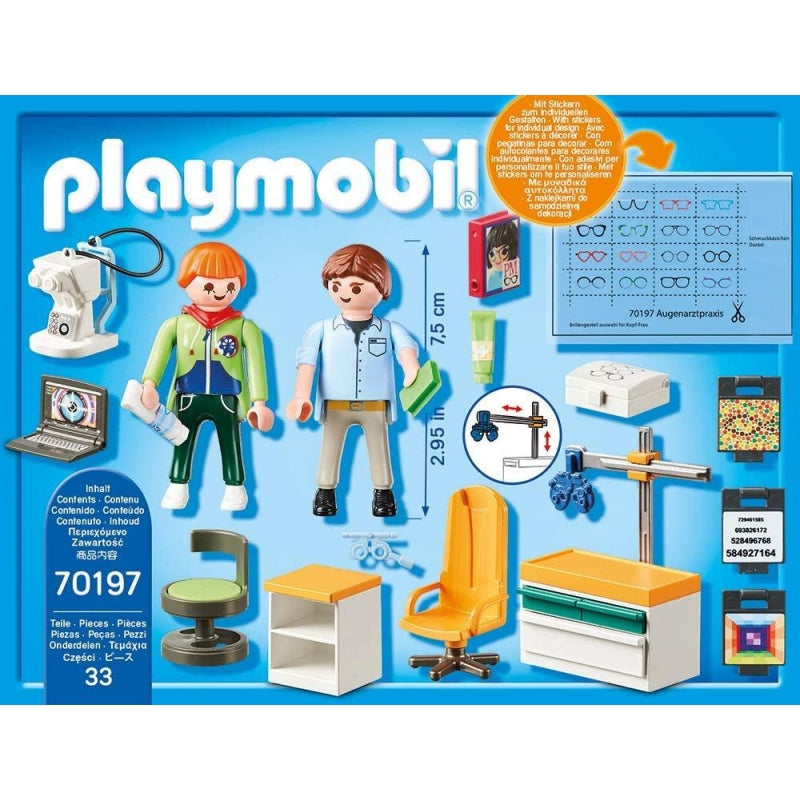 Playmobil - City Life Hospital Eye Doctor 70197