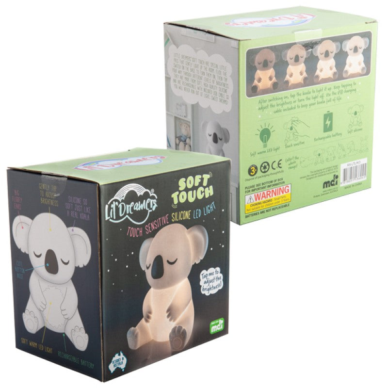 Lil Dreamers - LED Silicone Touch Sensitive Night Light - Koala