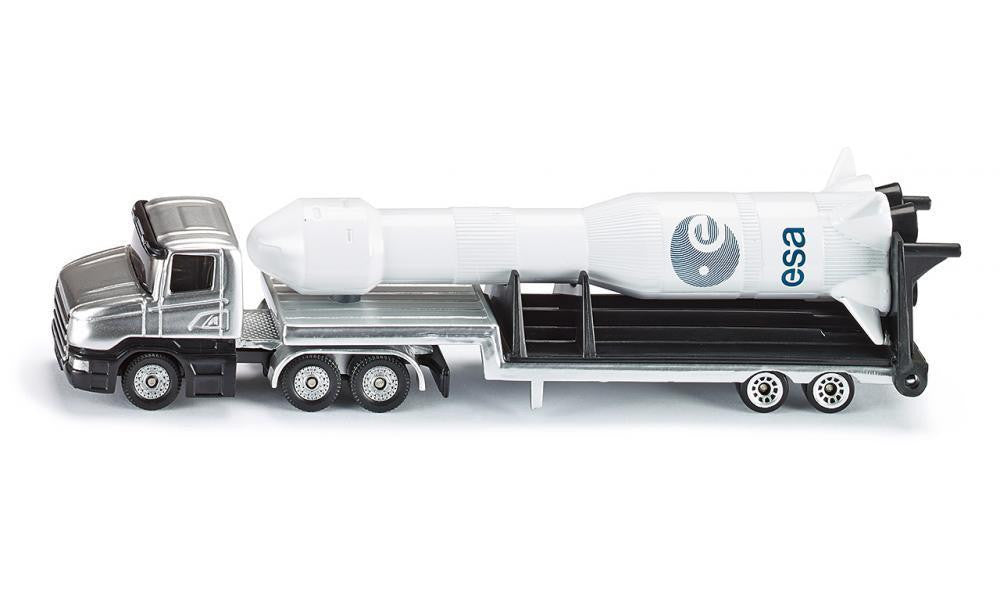 Siku - Low Loader with Rocket (1614)