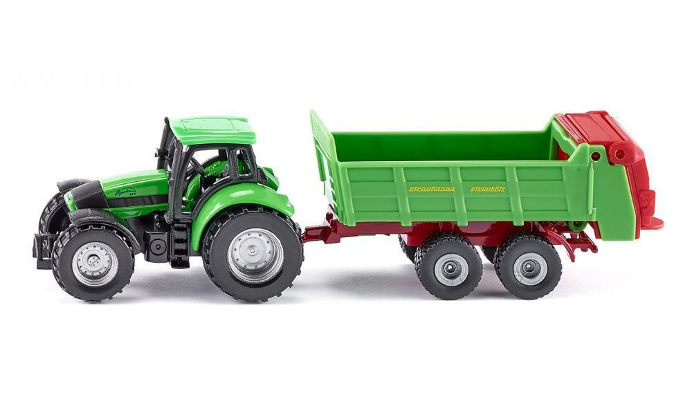 Siku - Tractor with Universal Manure Spreader