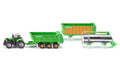 Siku - Deutz-Fahr Tractor with Trailer Set 1:87 Scale
