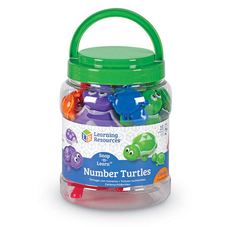 Learning Resources - Snap-n-Learn Number Turtles