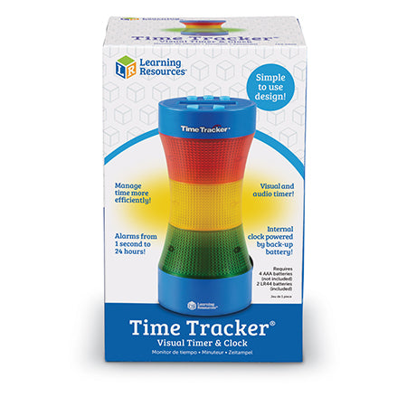 Learning Resources - Time Tracker Visual Timer & Clock