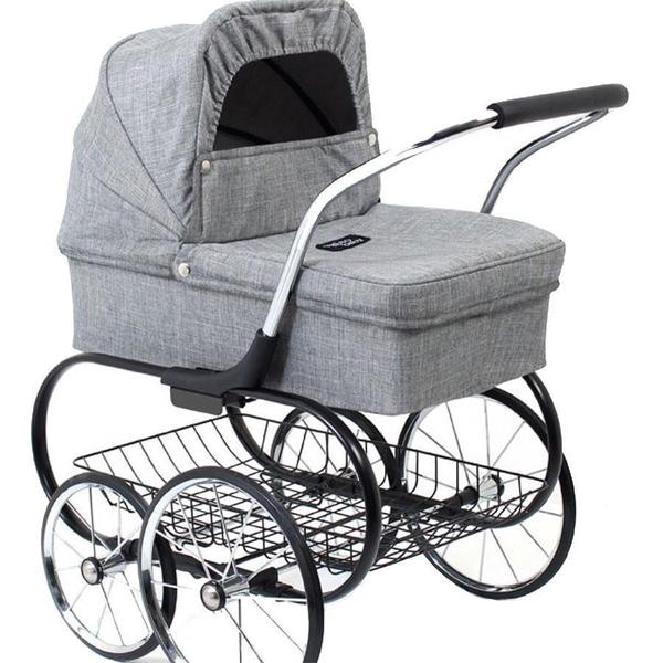 Valco - Royale Dolls Pram - Grey Marle