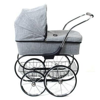 Valco - Royale Dolls Pram - Grey Marle