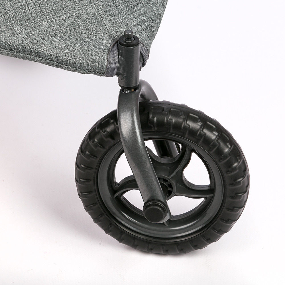 Valco - Mini Runabout Dolls Pram - Grey Marle