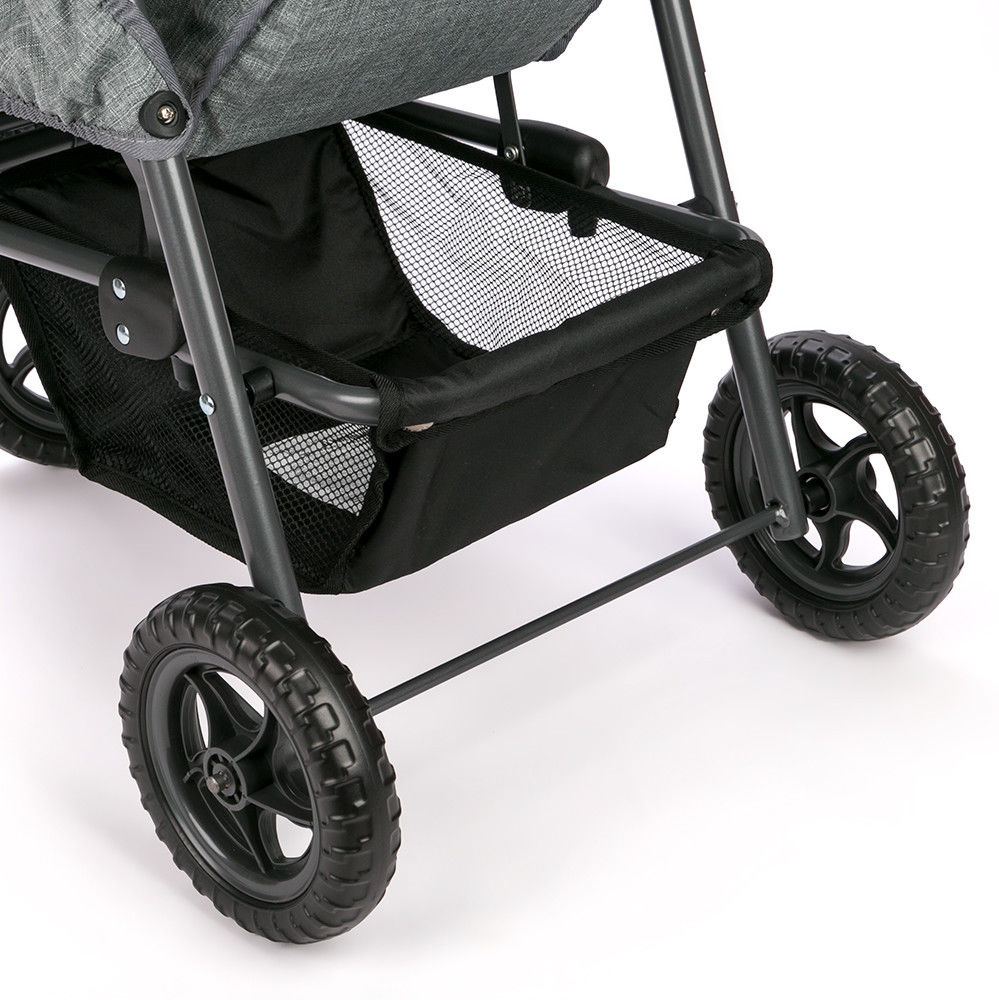Valco - Mini Runabout Dolls Pram - Grey Marle