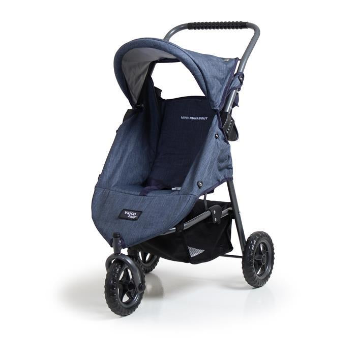Valco - Mini Runabout Dolls Pram - Denim