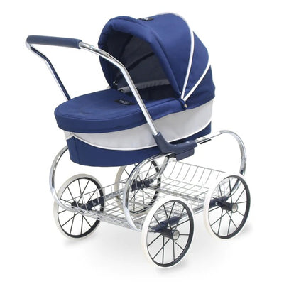 Valco - Mini Princess Dolls Pram - Navy