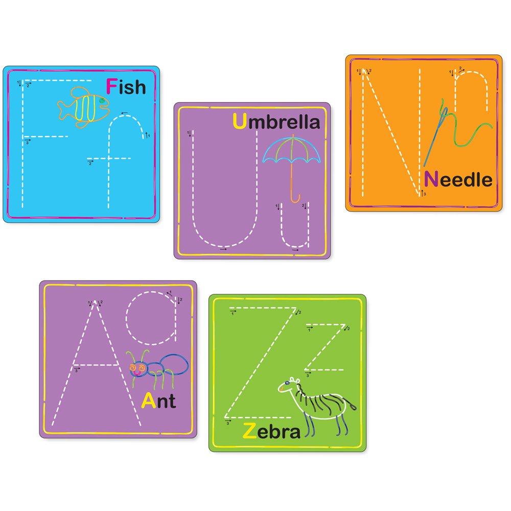Wikki Stix - Coloured Alphabet Card Set