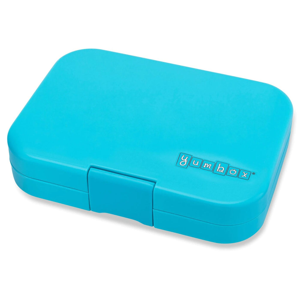 Yumbox - Bento Panino 4 Compartment Aqua Rainbow