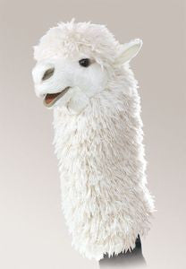 Folkmanis - Alpaca Stage Puppet