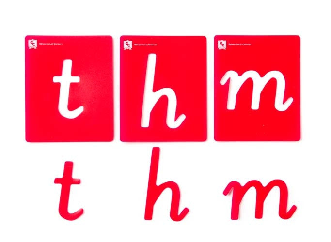 Edvantage - Alphabet Lower Case Stencils Set