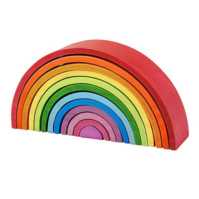 Big Jigs - Wooden Stacking Rainbow Large
