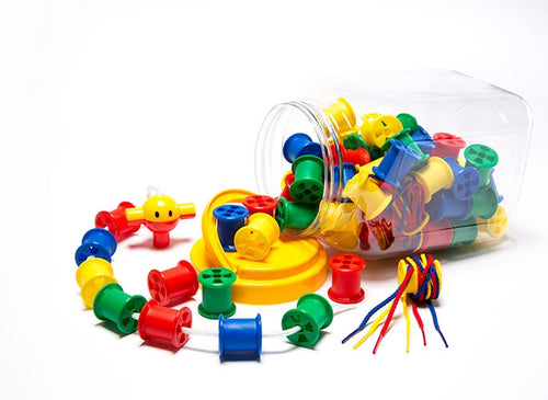 Edvantage - Cotton Reels Jar of 80