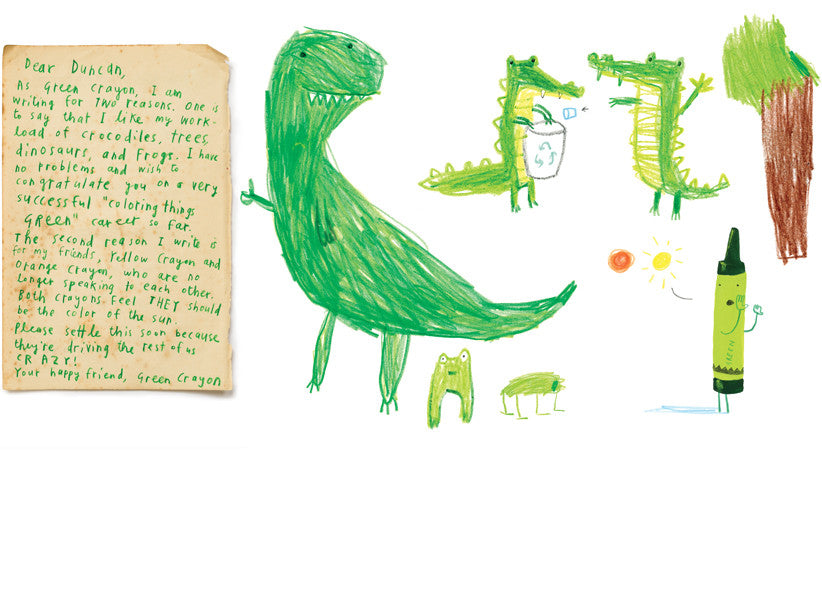 The Day The Crayons Quit (Hard Back)
