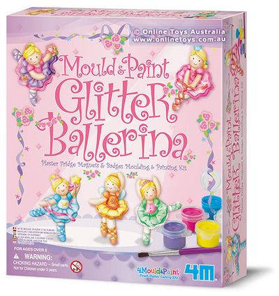4M - Mould & Paint Glitter Ballerina