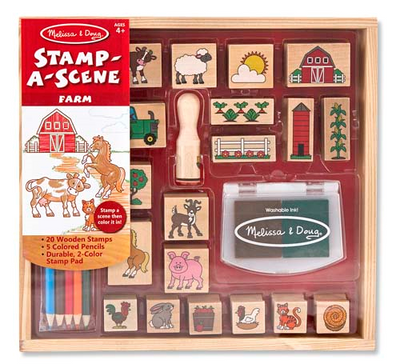 Melissa & Doug - Stamp a Scene Farm